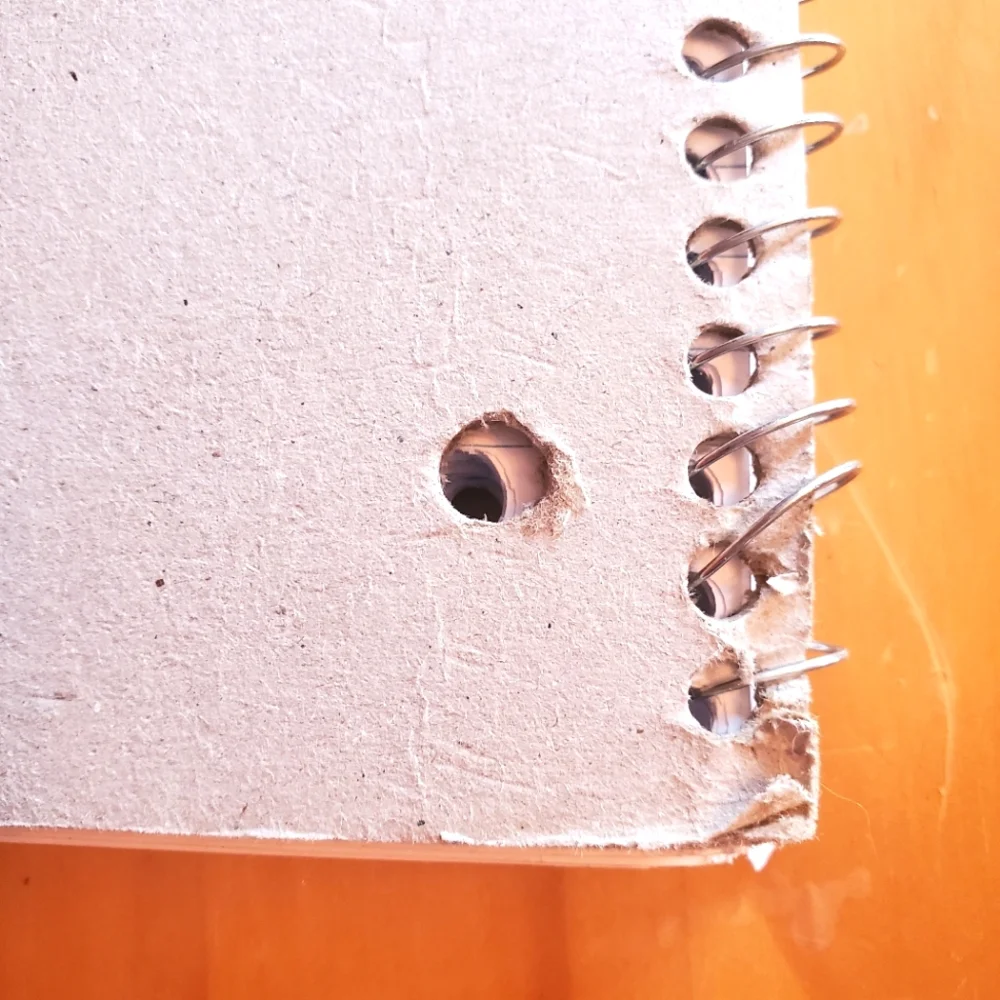 Yoobi x Usher Splatter Spiral Notebook
